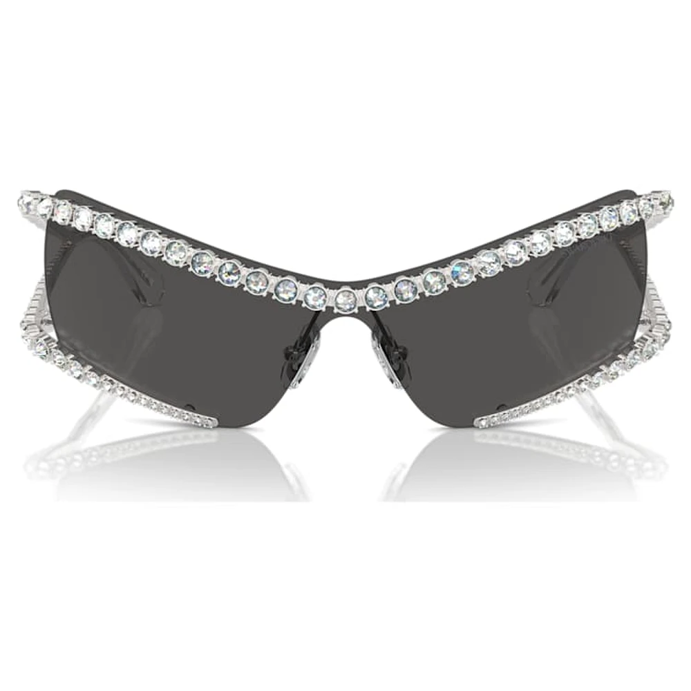 Sunglasses, Mask, Grey by SWAROVSKI