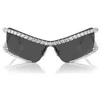 Sunglasses, Mask, Grey by SWAROVSKI