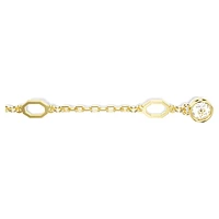 Imber extender, White, Gold-tone plated by SWAROVSKI