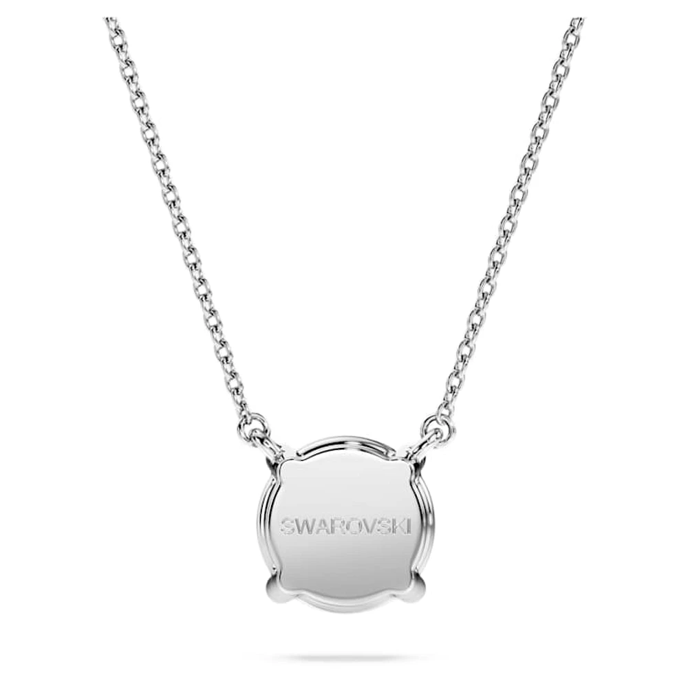 Eternity solitaire pendant, Lab-grown diamonds ct tw, Round cut