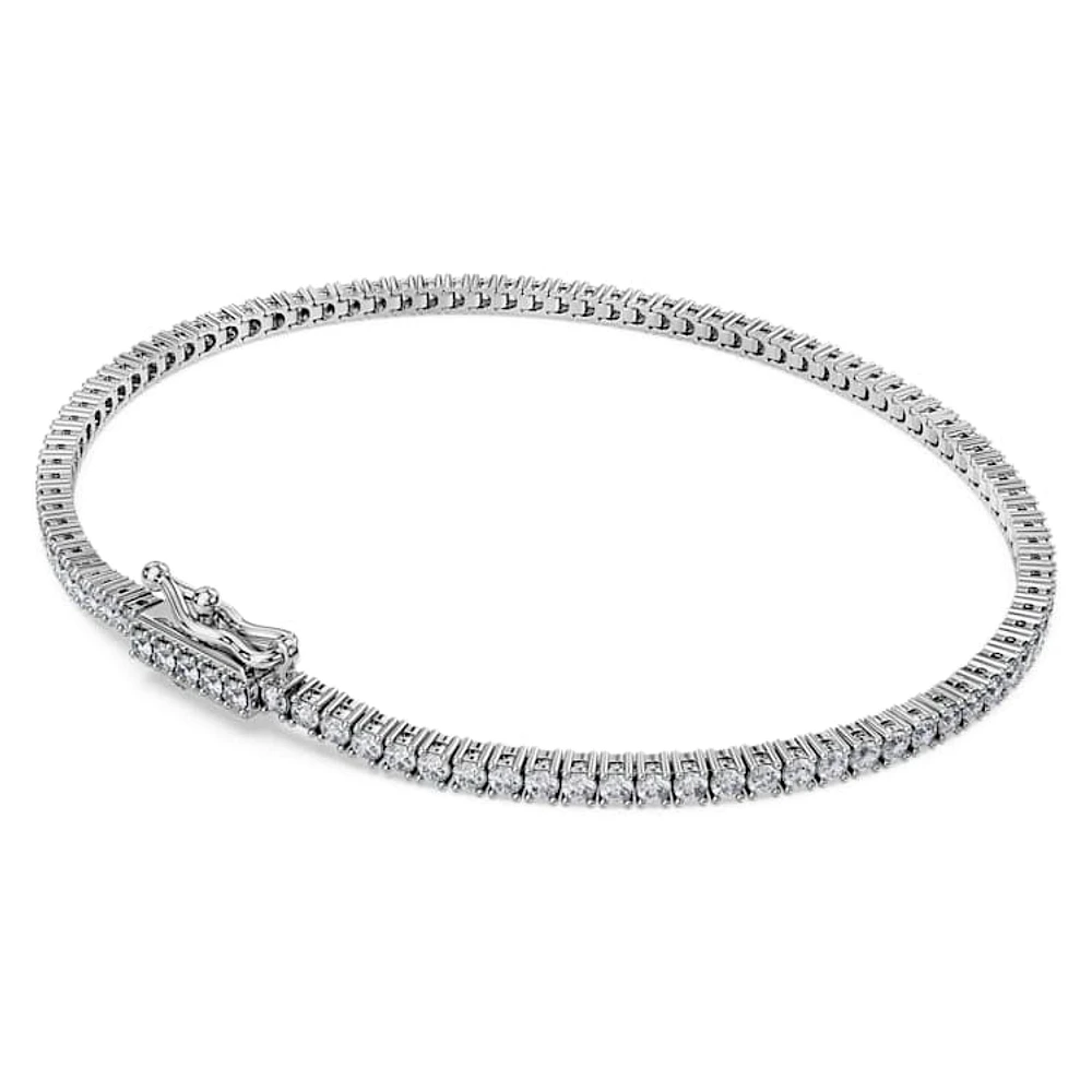 Eternity Tennis bracelet, Lab-grown diamonds ct tw, Round cut