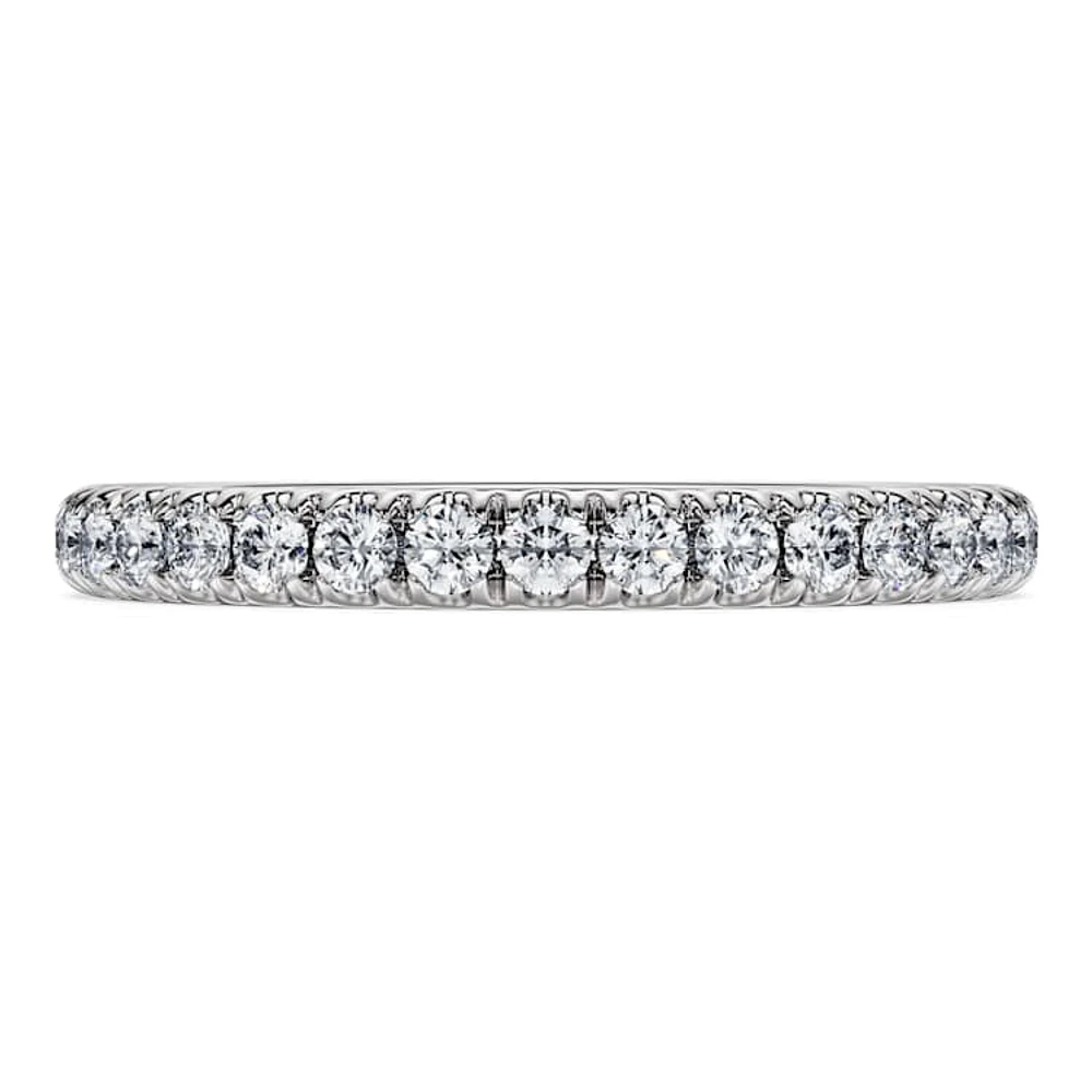 Eternity band ring, Lab-grown diamonds ct tw, Round cut