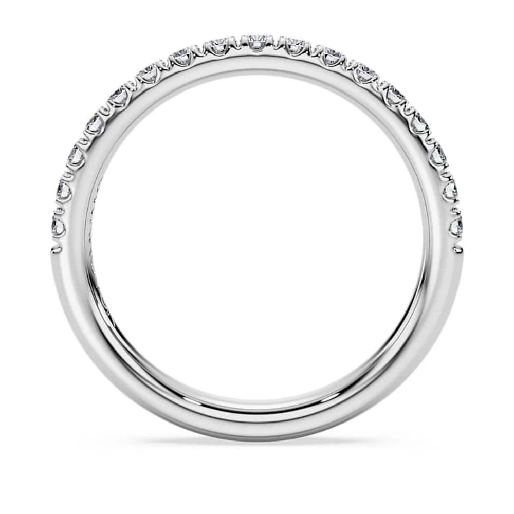 Eternity band ring, Lab-grown diamonds ct tw, Round cut