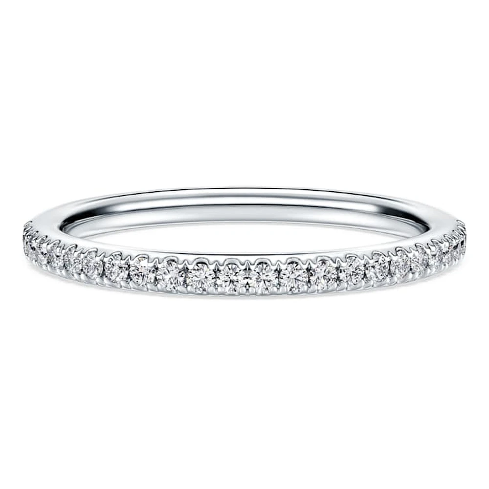 Eternity band ring, Lab-grown diamonds ct tw, Round cut