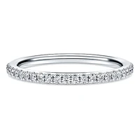 Eternity band ring, Lab-grown diamonds ct tw, Round cut