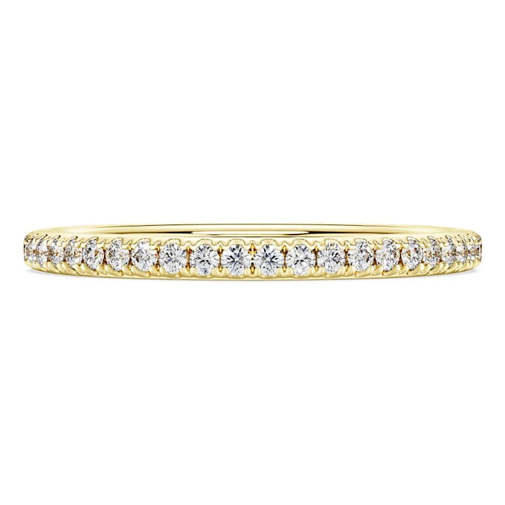 Eternity band ring, Lab-grown diamonds ct tw, Round cut