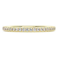 Eternity band ring, Lab-grown diamonds ct tw, Round cut