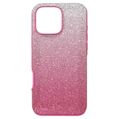 High smartphone case, Colour gradient, iPhone® 16 Pro Max, Pink by SWAROVSKI