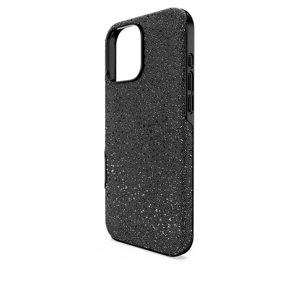 High smartphone case, iPhone® 16 Pro Max, Black by SWAROVSKI