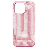 High smartphone case, Crystal print motif, iPhone® 16 Pro Max, Pink by SWAROVSKI