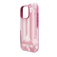 High smartphone case, Crystal print motif, iPhone® 16 Pro, Pink by SWAROVSKI