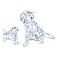 Peaceful Countryside Labrador Family by SWAROVSKI