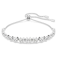 Imber Tennis bracelet, Mixed round cuts, White