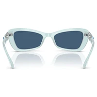 Sunglasses, Butterfly shape, SK6033, Blue by SWAROVSKI