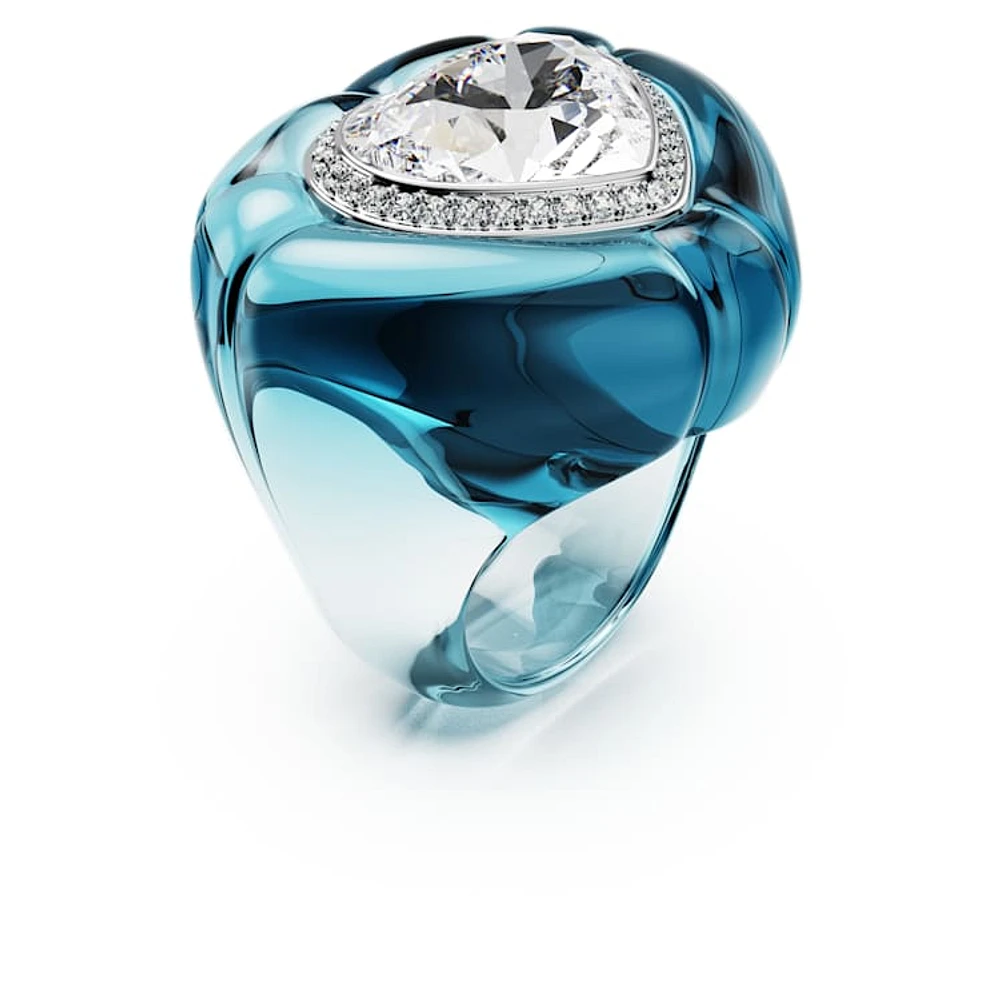 Dulcis cocktail ring, Heart cut, Pavé, Heart