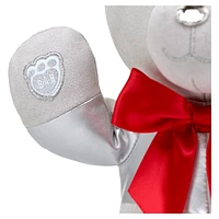 Build-A-Bear Birthstone Bear collectible, Featuring Swarovski® crystals, Teddy bear, January, Red by SWAROVSKI