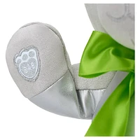 Build-A-Bear Birthstone Bear collectible, Featuring Swarovski® crystals, Teddy bear, August, Light green by SWAROVSKI