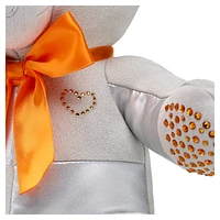 Build-A-Bear Birthstone Bear collectible, Featuring Swarovski® crystals, Teddy bear, November, Orange by SWAROVSKI