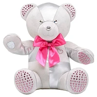 Build-A-Bear Birthstone Bear collectible, Featuring Swarovski® crystals, Teddy bear, October, Pink by SWAROVSKI