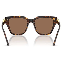 Sunglasses, Square shape, Brown by SWAROVSKI