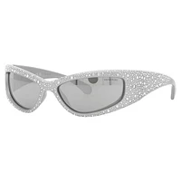 Sunglasses, SK6027, Silver Tone by SWAROVSKI