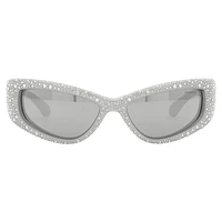 Sunglasses, SK6027, Silver Tone by SWAROVSKI