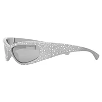 Sunglasses, SK6027, Silver Tone by SWAROVSKI