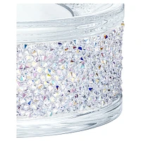 Shimmer tea light holder, Purple by SWAROVSKI