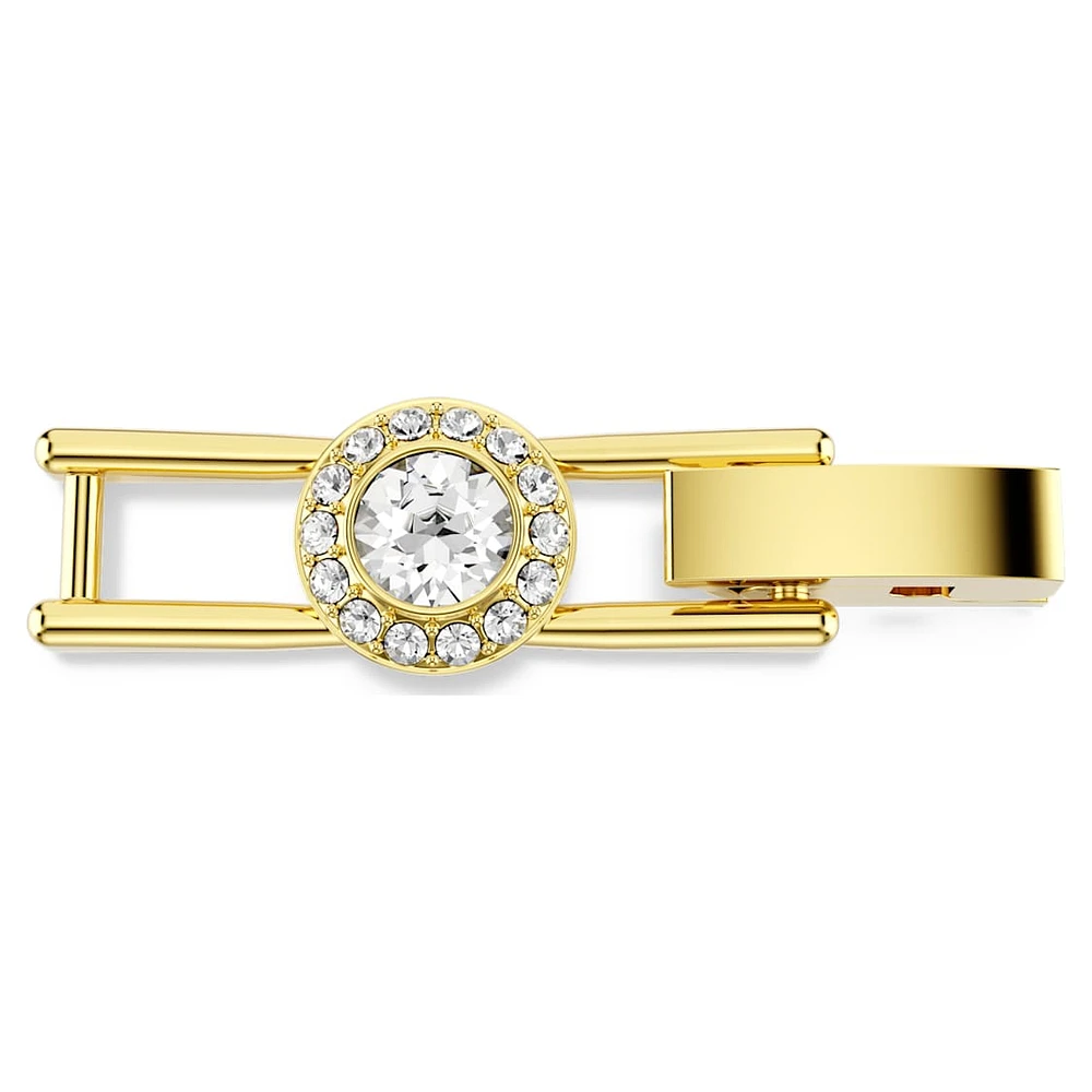 Angelic extender, Round cut, White, Gold-tone plated by SWAROVSKI