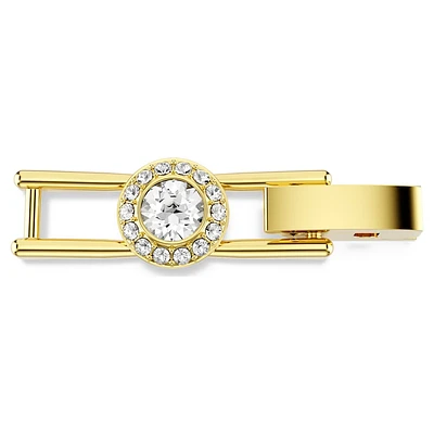 Angelic extender, Round cut, White, Gold-tone plated by SWAROVSKI
