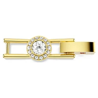 Angelic extender, Round cut, White, Gold-tone plated by SWAROVSKI