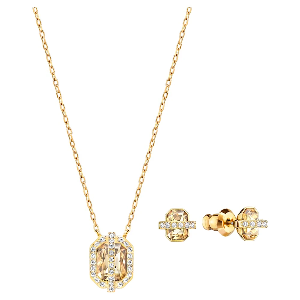 Favor set, Gold tone, Gold-tone plated by SWAROVSKI