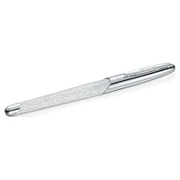 Crystalline rollerball pen, Silver Tone, Chrome plated by SWAROVSKI