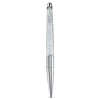 Crystalline ballpoint pen, Silver Tone, Chrome plated by SWAROVSKI