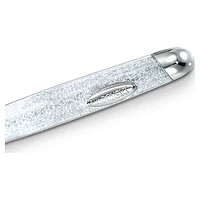 Crystalline ballpoint pen, Silver Tone, Chrome plated by SWAROVSKI