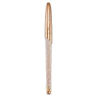 Crystalline rollerball pen, Rose gold tone, Rose gold-tone plated by SWAROVSKI