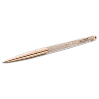 Crystalline ballpoint pen, Rose gold tone