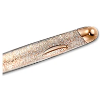 Crystalline ballpoint pen, Rose gold tone