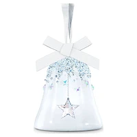 Bell Ornament, Star, small by SWAROVSKI