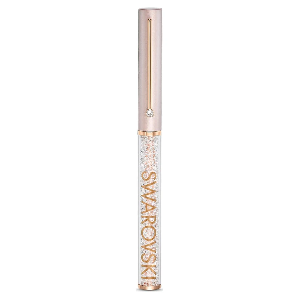 Crystalline Gloss ballpoint pen, Rose gold tone, Pink lacquered, rose gold-tone plated by SWAROVSKI