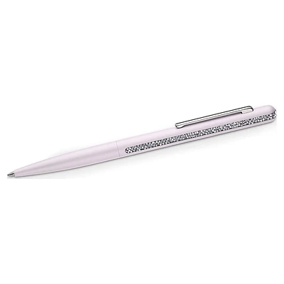 Shimmer ballpoint pen, Pink, Pink lacquered, chrome plated by SWAROVSKI