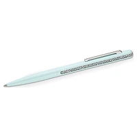 Shimmer ballpoint pen, Green, Green lacquered, chrome plated by SWAROVSKI