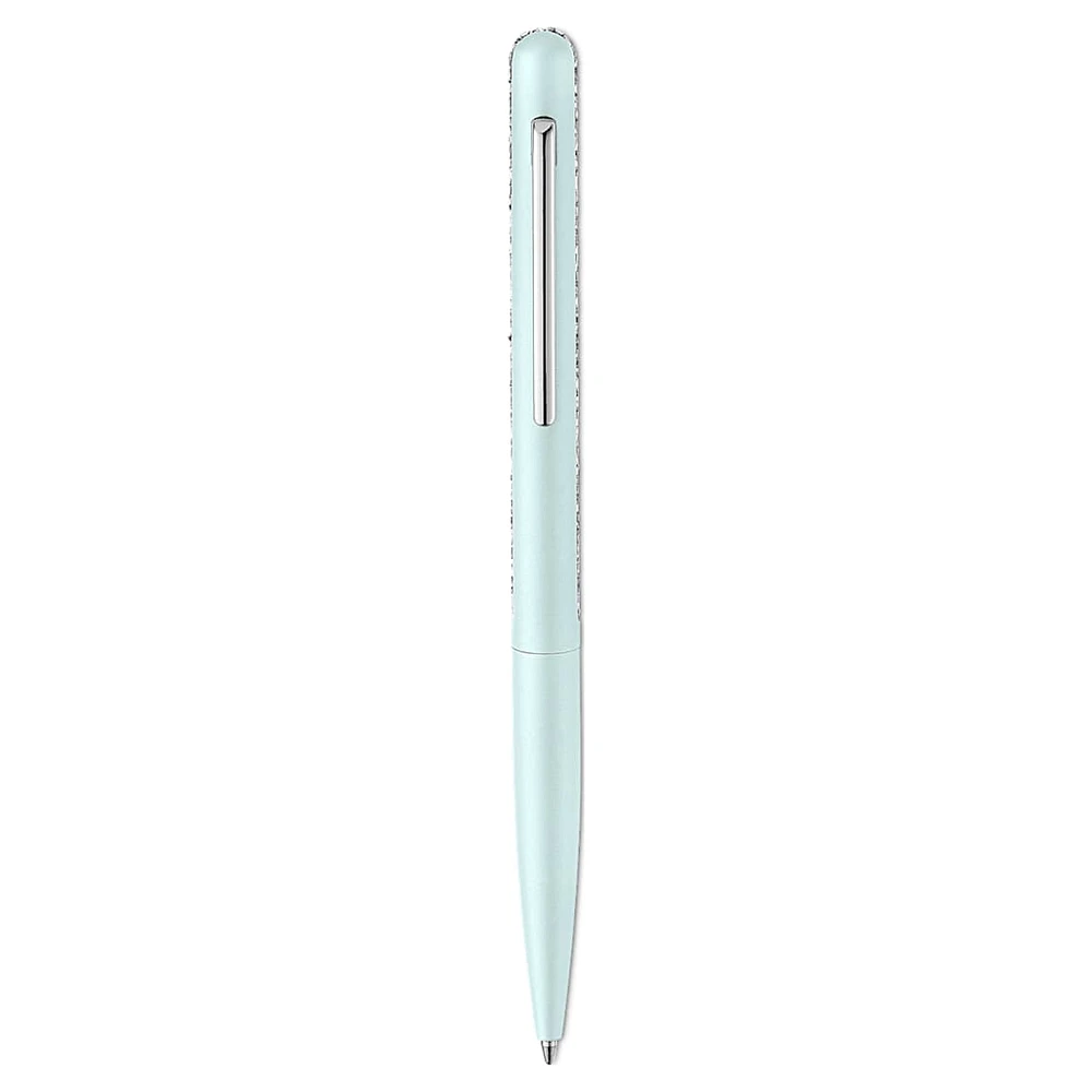 Crystal Shimmer ballpoint pen, Green, Green lacquered, chrome plated by SWAROVSKI
