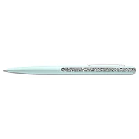 Shimmer ballpoint pen, Green, Green lacquered, chrome plated by SWAROVSKI