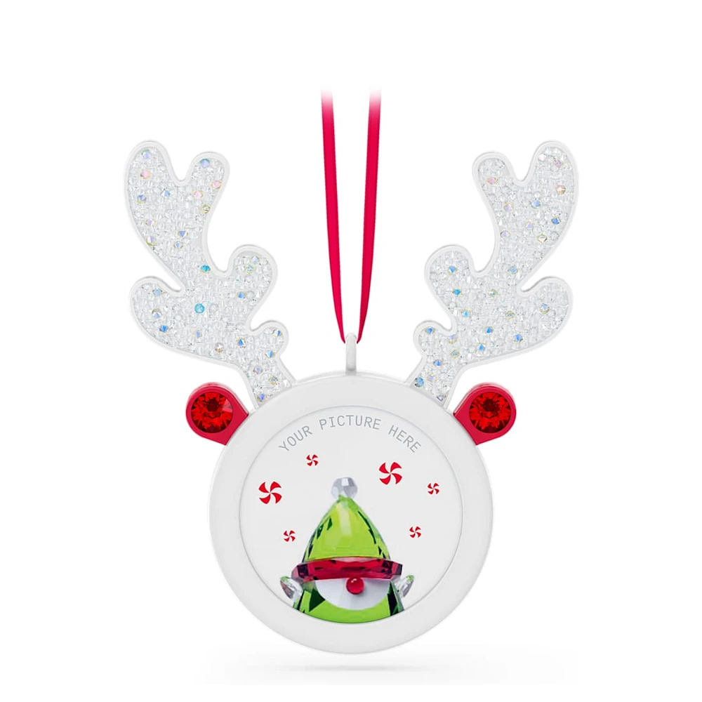Holiday Cheers Reindeer Hanging Picture Frame by SWAROVSKI