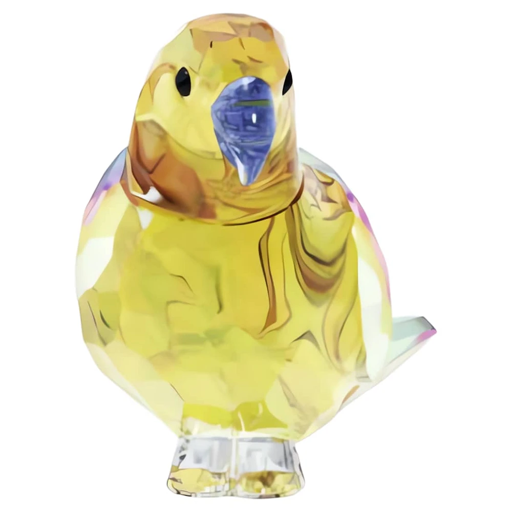 Jungle Beats Yellow Parakeet Lechee by SWAROVSKI