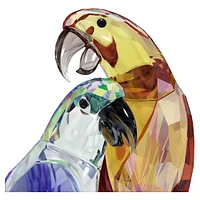 Jungle Beats Parrot Couple Bell & Brio by SWAROVSKI