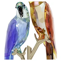 Jungle Beats Parrot Couple Bell & Brio by SWAROVSKI