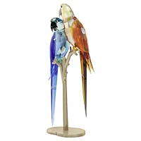 Jungle Beats Parrot Couple Bell & Brio by SWAROVSKI