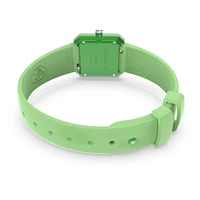Watch, Silicone strap, Green by SWAROVSKI
